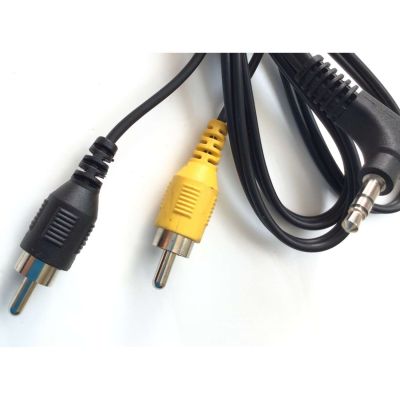 CABLES DE 2 RCA ( NEGRO Y AMARILLO ) MACHO CON AUXILIAR / 3.5MM / COMPATIBLE CON DIFERENTES DISPOSITIVOS, MARCAS Y MODELOS - Imagen 2
